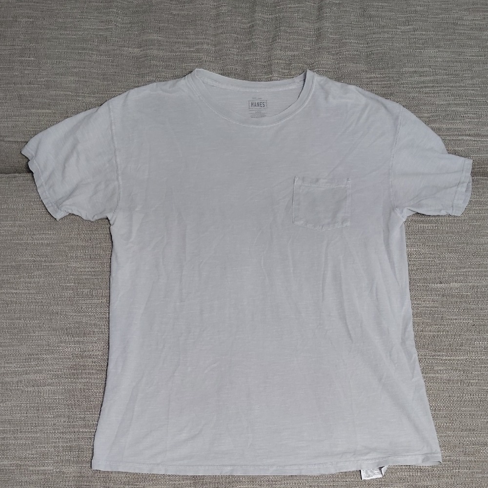 Hanes Grey Short Sleeve Tees